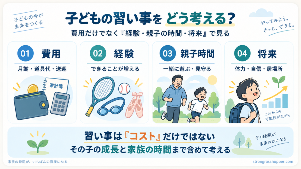 子供の習い事をどう考える?