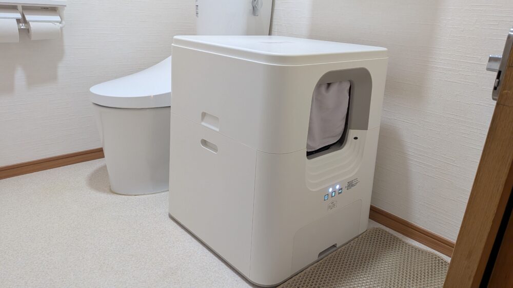 実際に設置している自動トイレ写真